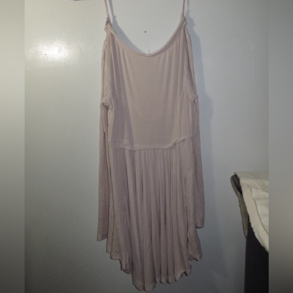 Free People Birdie Henley Babydoll Long Sleeve Top. 
Sleeve Dress - Picture 4 of 4